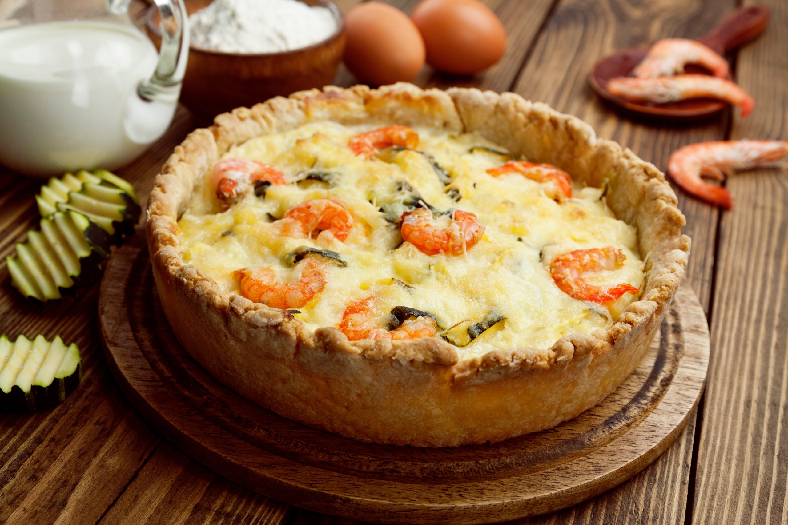 Shrimp Quiche